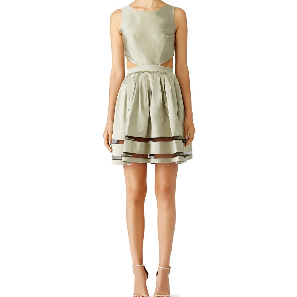 Allison Parris Green Lisa Dress